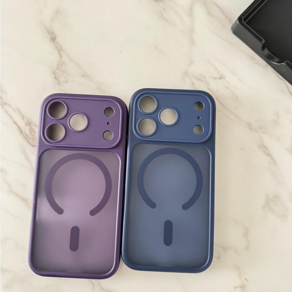 MagSafe Compatible Phone Case Duo - Purple & Blue